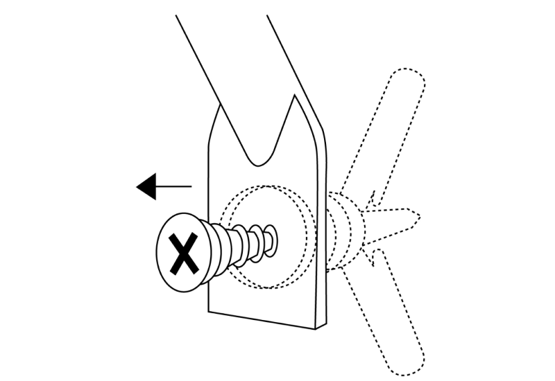 closet removal instruction