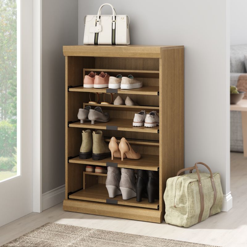Mosaics shoe storage