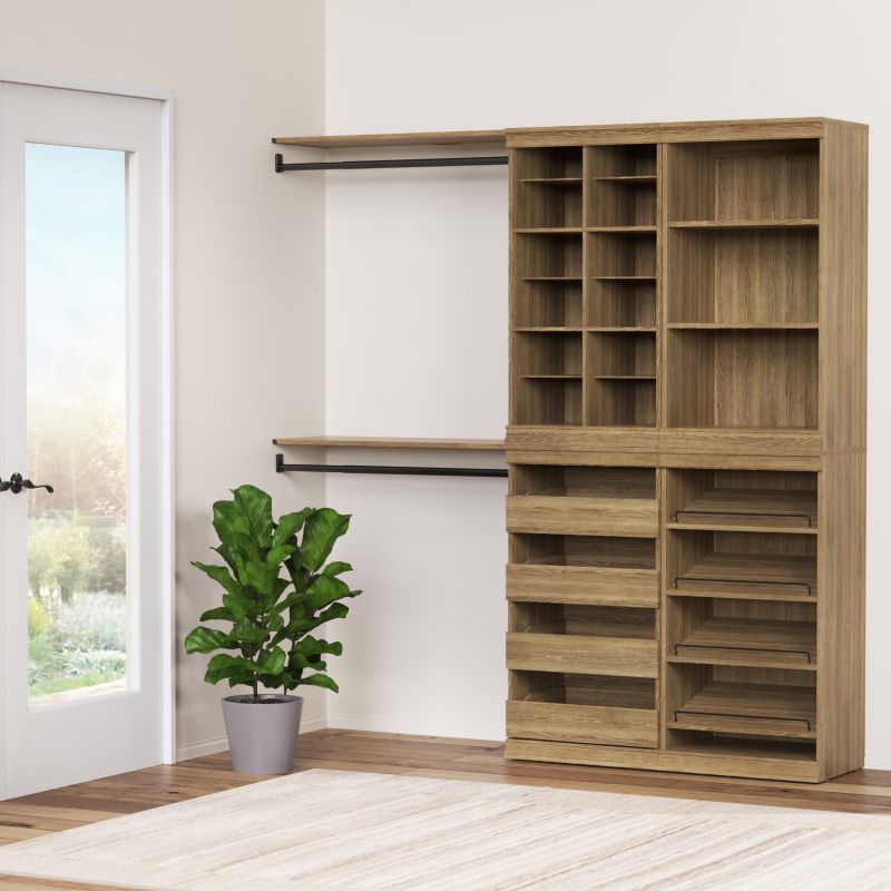 mudroom hanging storage