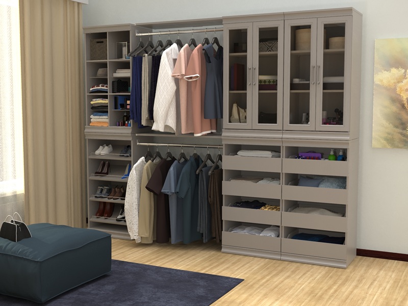 Wood Closet Modular Closet