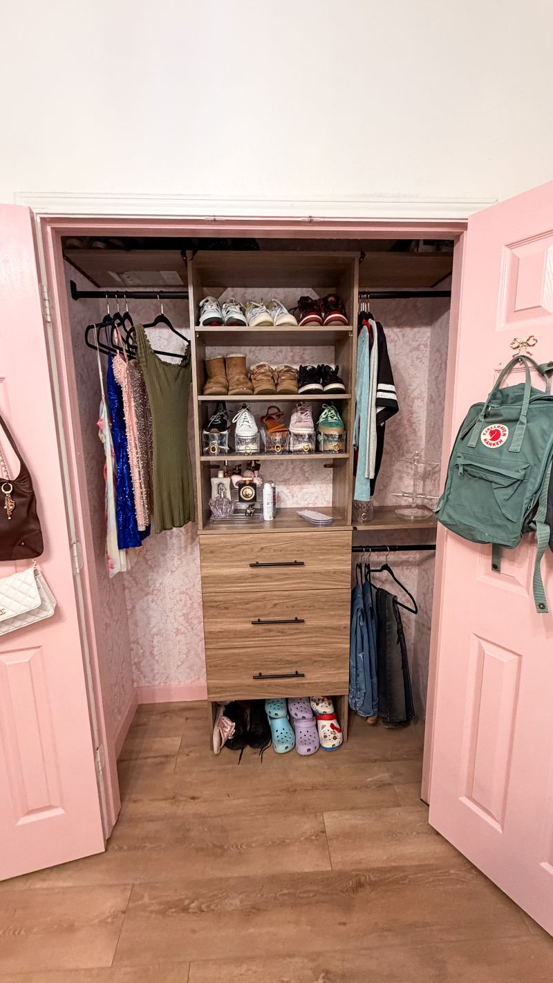 BrightWood reach-in closet