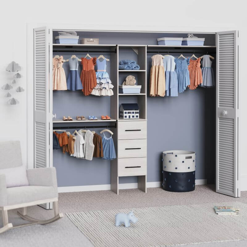 SuiteSymphony kid's bedroom closet